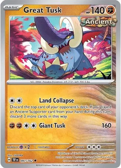 Great Tusk — Temporal Forces 097/162