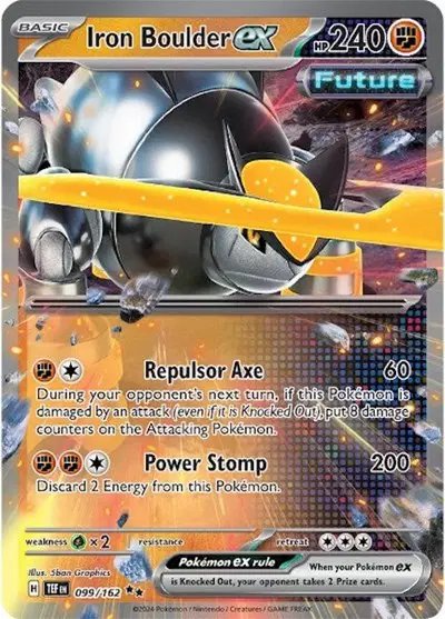 Iron Boulder ex — Temporal Forces 099/162