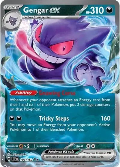 Gengar ex — Temporal Forces 104/162