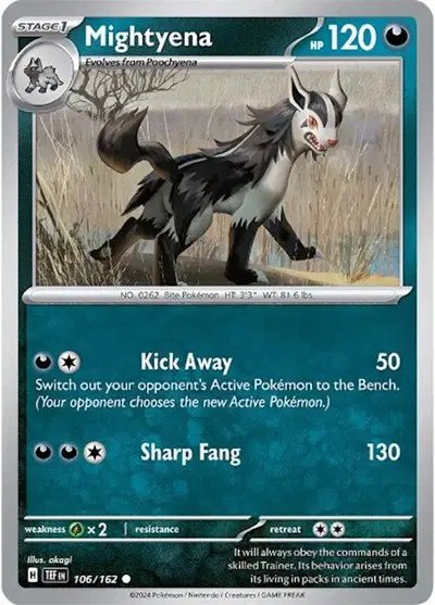 Mightyena — Temporal Forces 106/162