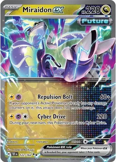 Miraidon ex — Temporal Forces 122/162
