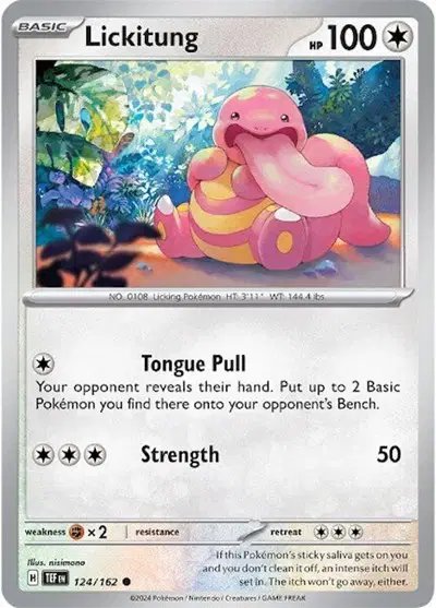 Lickitung — Temporal Forces 124/162