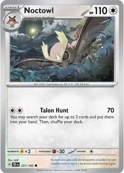 Noctowl — Temporal Forces 127/162
