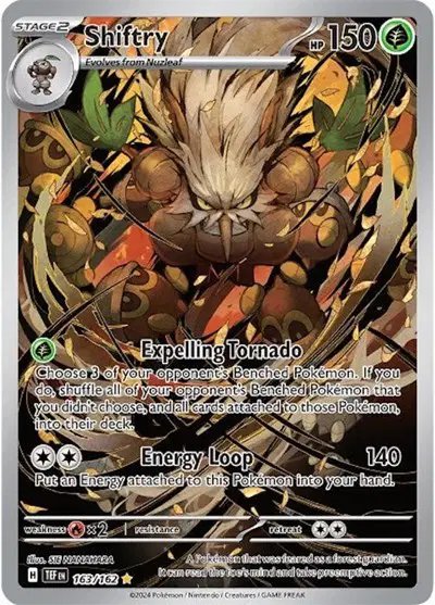Shiftry — Temporal Forces 163/162