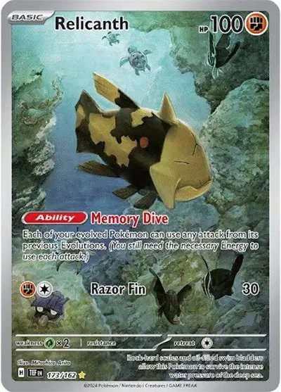 Relicanth — Temporal Forces 173/162