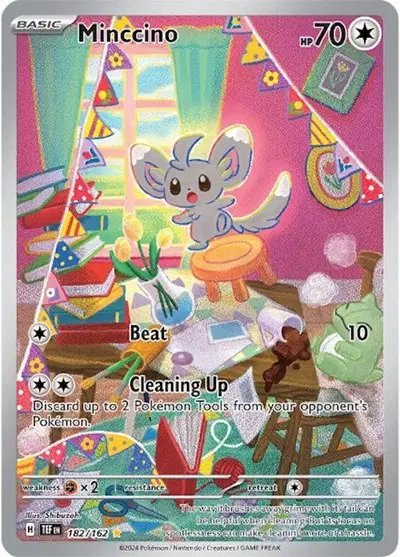 Minccino — Temporal Forces 182/162