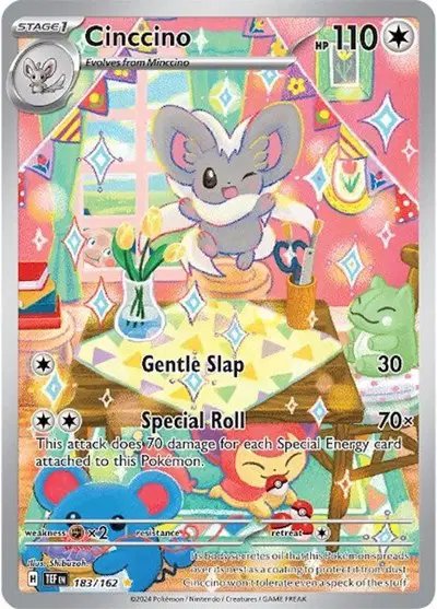 Cinccino — Temporal Forces 183/162