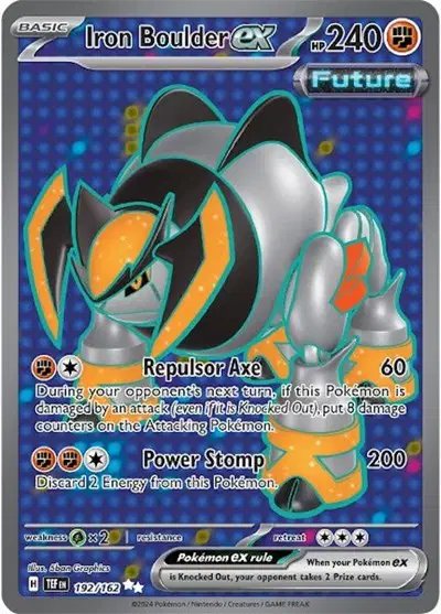 Iron Boulder ex — Temporal Forces 192/162