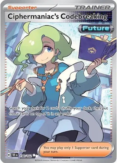 Ciphermaniac's Codebreaking — Temporal Forces 198/162