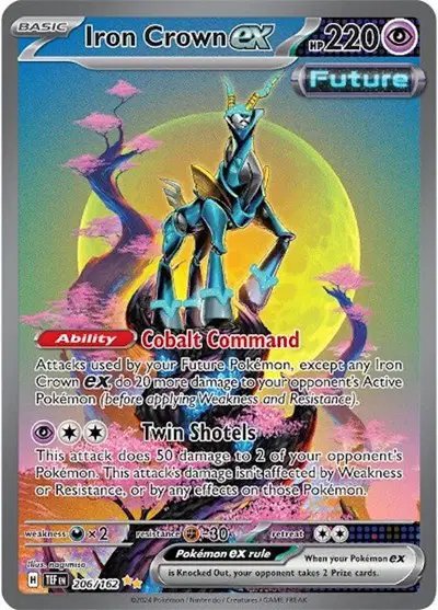 Iron Crown ex — Temporal Forces 206/162