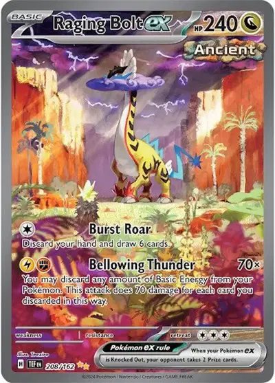 Raging Bolt ex — Temporal Forces 208/162