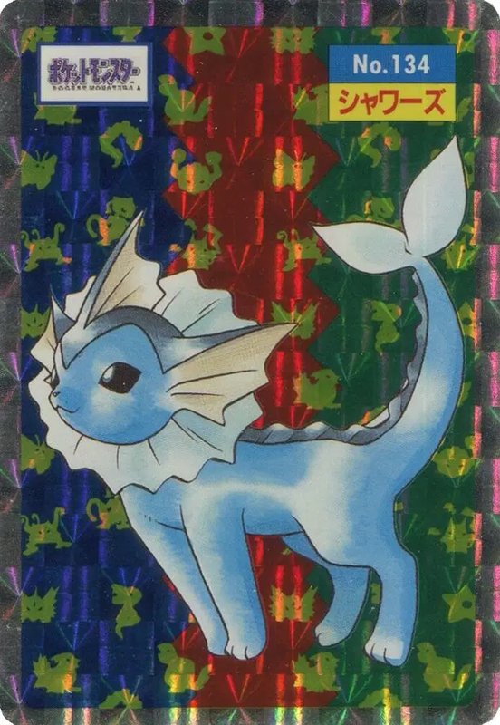 Vaporeon (Prism) (JP) — Topsun 134