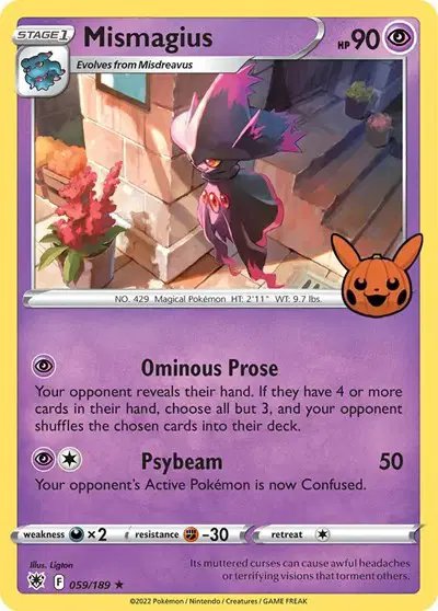 Mismagius — Trick or Trade BOOster Bundle 059/189