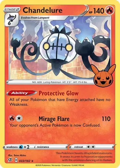 Chandelure — Trick or Trade BOOster Bundle 033/192