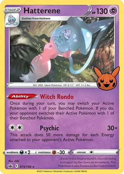 Hatterene — Trick or Trade BOOster Bundle 073/198