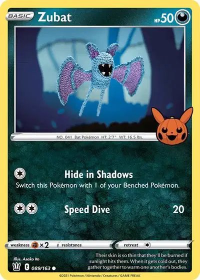 Zubat — Trick or Trade BOOster Bundle 089/163