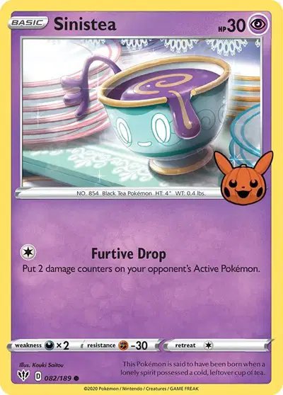 Sinistea — Trick or Trade BOOster Bundle 082/189