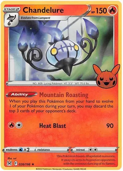 Chandelure — Trick or Trade BOOster Bundle 2023 026/196