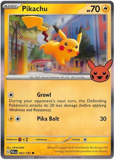 Pikachu — Trick or Trade BOOster Bundle 2023 062/193
