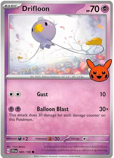 Drifloon — Trick or Trade BOOster Bundle 2023 089/198