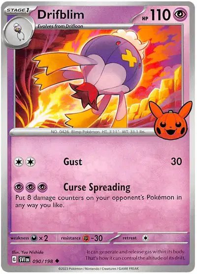 Drifblim — Trick or Trade BOOster Bundle 2023 090/198