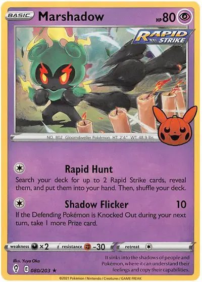 Marshadow — Trick or Trade BOOster Bundle 2023 080/203