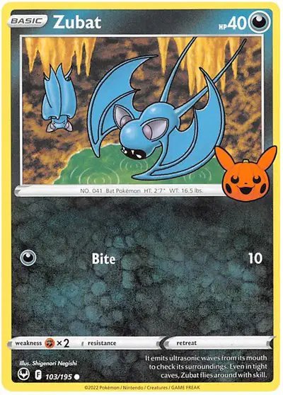 Zubat — Trick or Trade BOOster Bundle 2023 103/195