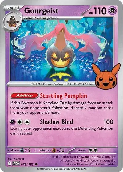 Gourgeist — Trick or Trade BOOster Bundle 2024 078/182