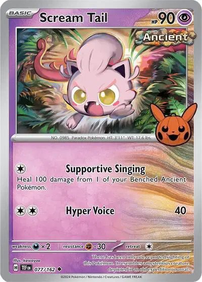 Scream Tail — Trick or Trade BOOster Bundle 2024 077/162