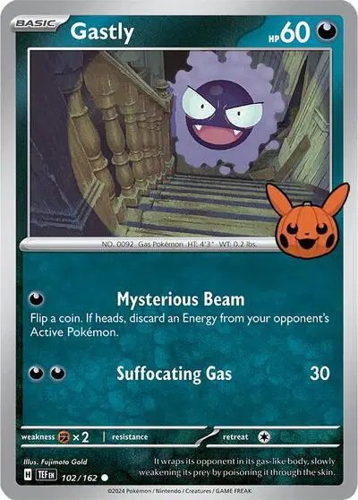 Gastly — Trick or Trade BOOster Bundle 2024 102/162