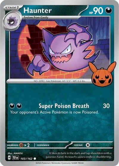 Haunter — Trick or Trade BOOster Bundle 2024 103/162