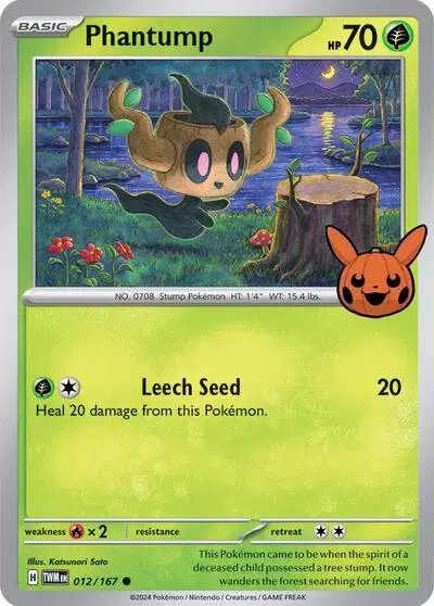 Phantump — Trick or Trade BOOster Bundle 2024 012/167