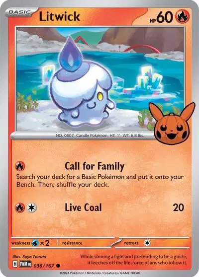 Litwick — Trick or Trade BOOster Bundle 2024 036/167