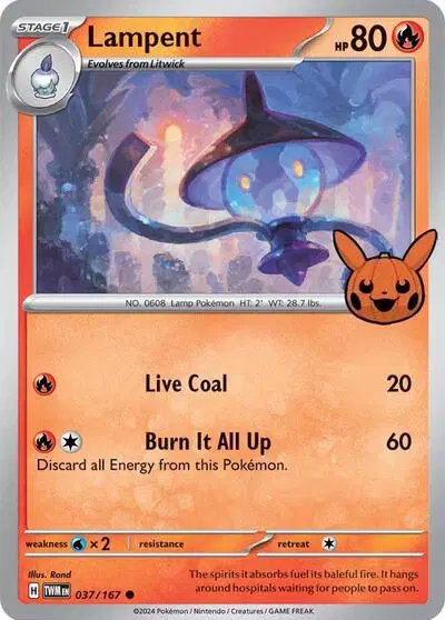 Lampent — Trick or Trade BOOster Bundle 2024 037/167