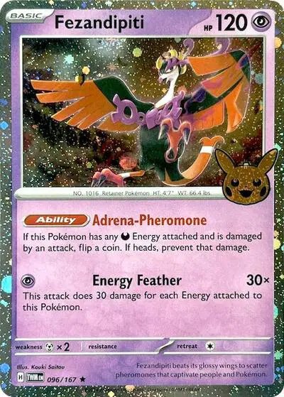 Fezandipiti (Cosmos Holo) — Trick or Trade BOOster Bundle 2024 096/167