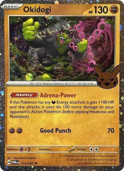 Okidogi (Cosmos Holo) — Trick or Trade BOOster Bundle 2024 111/167