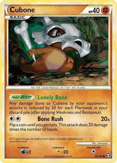 Cubone — Triumphant 60