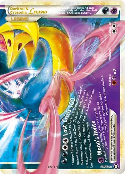 Darkrai & Cresselia Legend (Bottom) — Triumphant 100