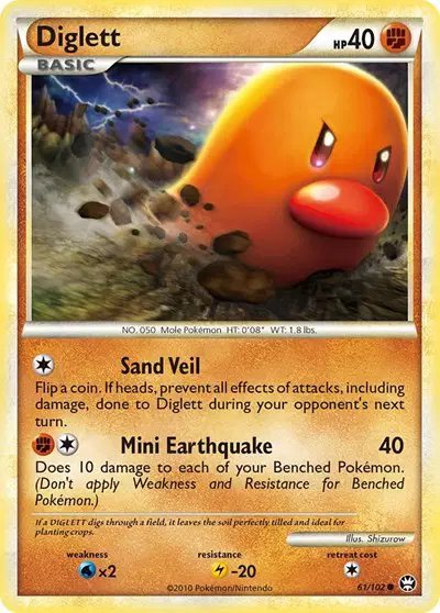 Diglett — Triumphant 61