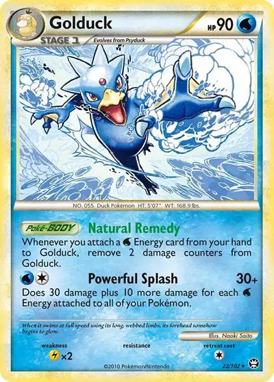 Golduck — Triumphant 22