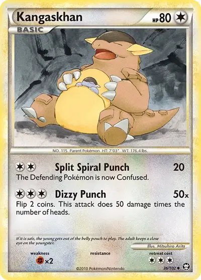 Kangaskhan — Triumphant 36