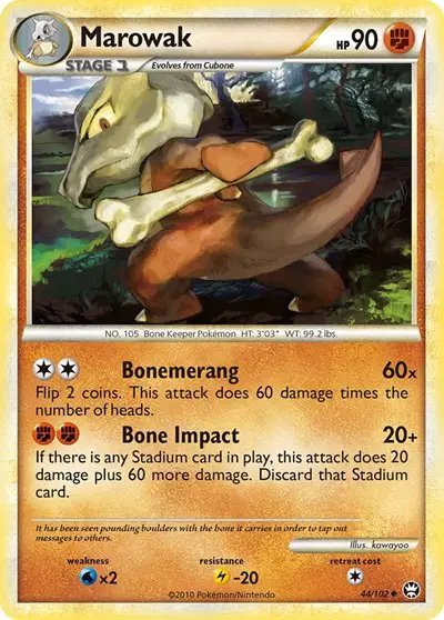 Marowak — Triumphant 44
