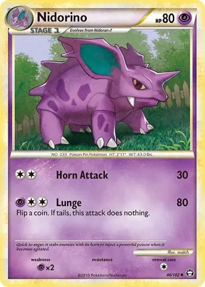 Nidorino — Triumphant 46