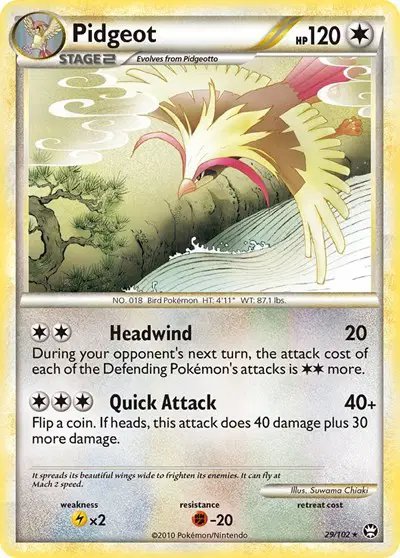 Pidgeot — Triumphant 29