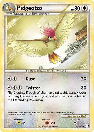 Pidgeotto — Triumphant 47