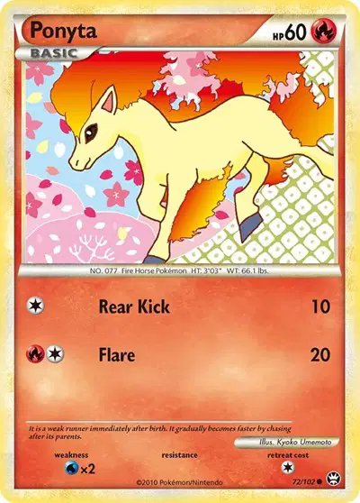 Ponyta — Triumphant 72