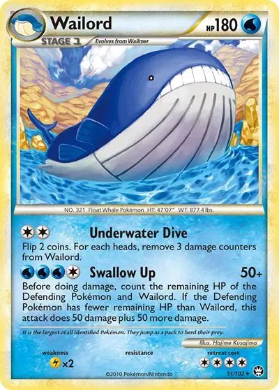Wailord — Triumphant 31