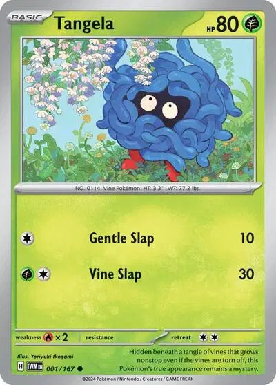Tangela — Twilight Masquerade 001/167