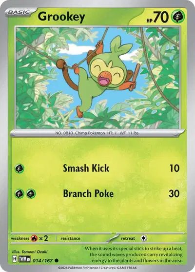 Grookey — Twilight Masquerade 014/167