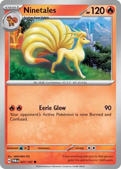 Ninetales — Twilight Masquerade 027/167